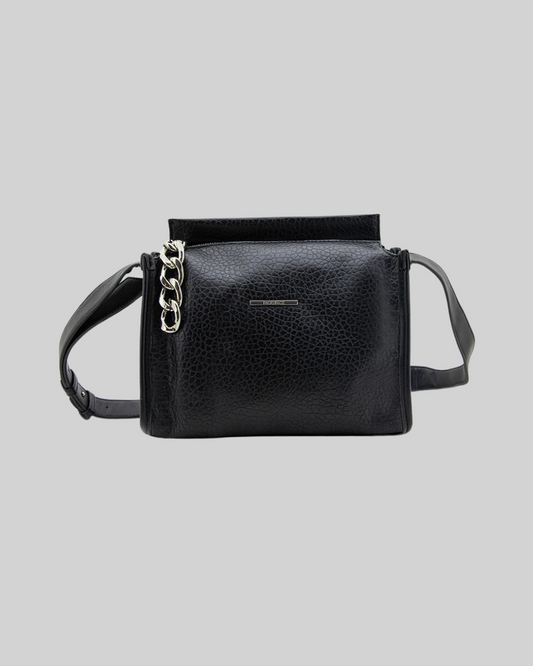 Bandolera Rectangular Con Cadena