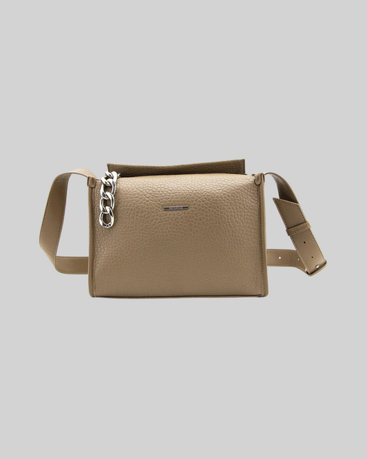 Bandolera Rectangular Con Cadena